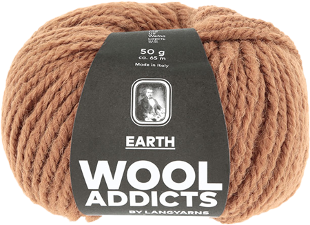 Lang Yarns Wool Addicts earth