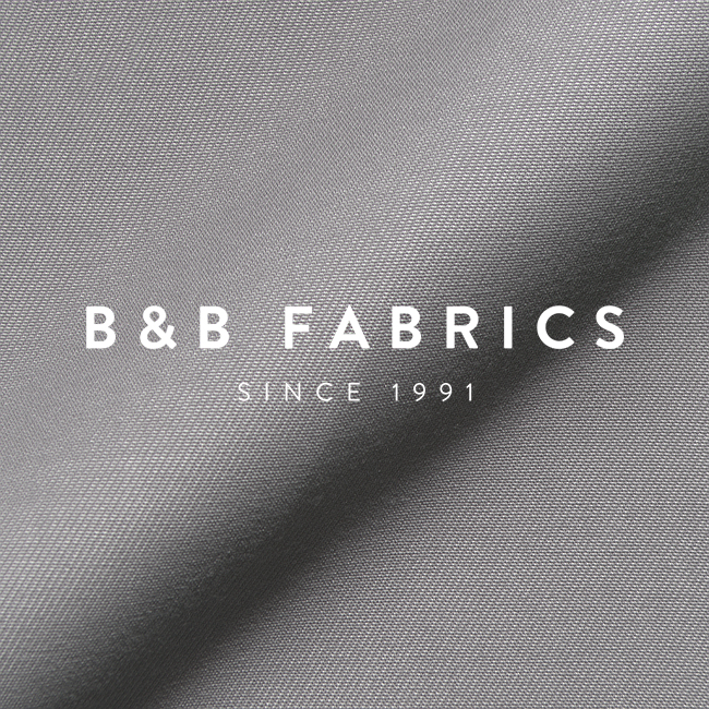 B&B Fabrics Jacquard grau (doppelverkettet)