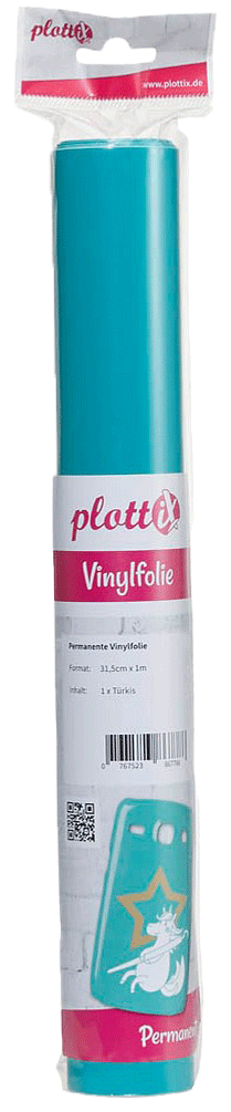 PlottiX  Permanente Vinylfolie - Türkis
