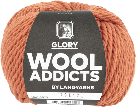 Lang Yarns Wool Addicts Glory - 0075-brick