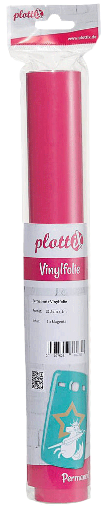 PlottiX  Permanente Vinylfolie - Magenta