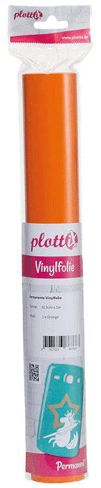 PlottiX  Permanente Vinylfolie - Orange