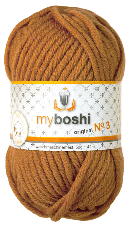myboshi orginal No 3 - 373 karamell